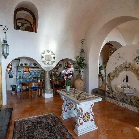 Villa Amalfi Coast Enchanting With Terrace&pool Praiano